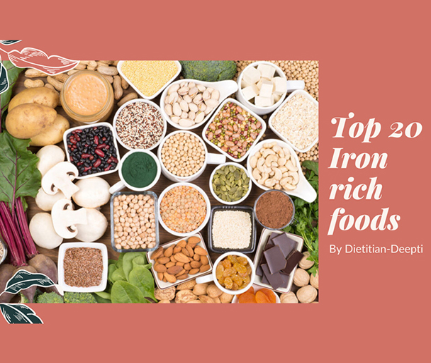 Top 20 Iron Rich Foods